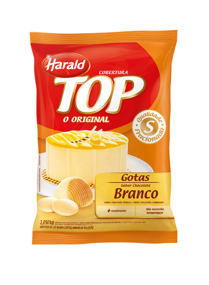 Chocolate Harald Top Branco
