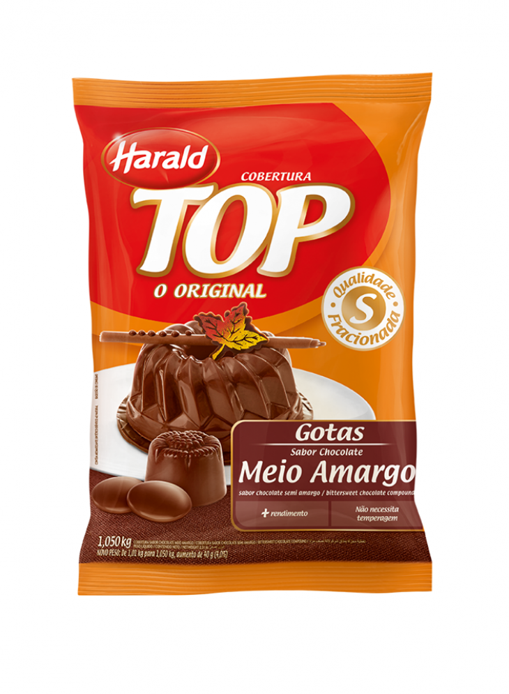 Chocolate Harald Top Meio Amargo