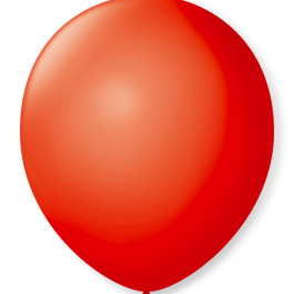 Balão São Roque Vermelho Quente Nº7
