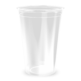 Copo Plástico 330ml Trasparente
